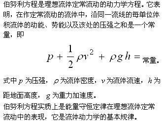 伯努利方程