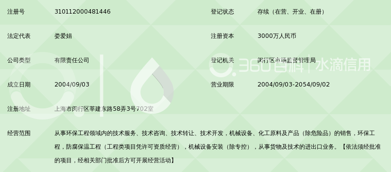 上海申川环保科技有限公司_360百科