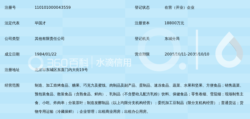 北京稻香村食品有限责任公司_360百科