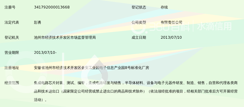 池州华钛半导体有限公司_360百科