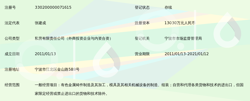 宁波爱柯迪压铸有限公司_360百科