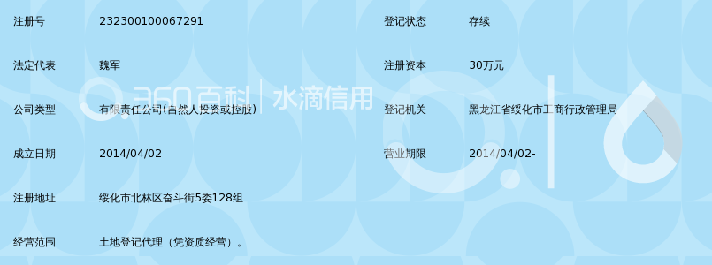 绥化阳光不动产登记代理服务有限公司_360百
