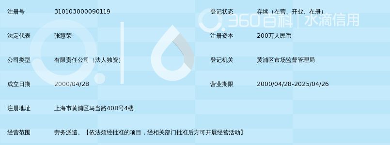 上海益众劳务服务有限公司