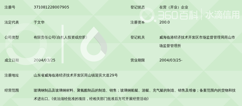 威海远丰玻璃钢有限公司_360百科