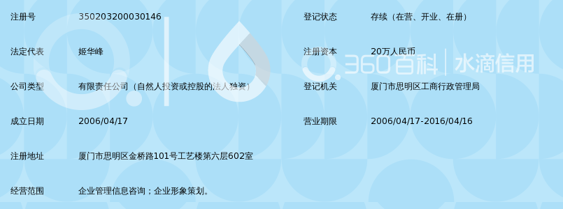 厦门市聚成锦华企业管理顾问有限公司