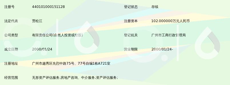 广州致信资产评估有限公司_360百科