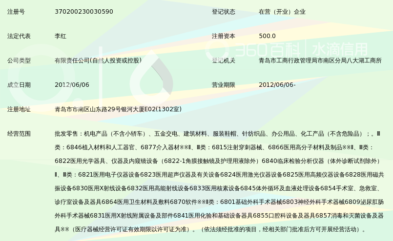 青岛新瑞元医疗器械有限公司_360百科