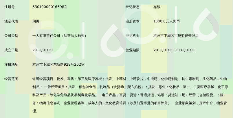 丰沃达医药物流(杭州)有限公司_360百科