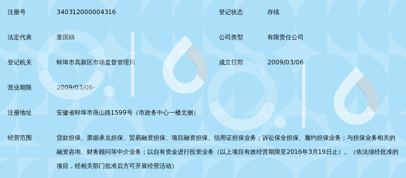 蚌埠高新中小企业融资担保有限责任公司_360