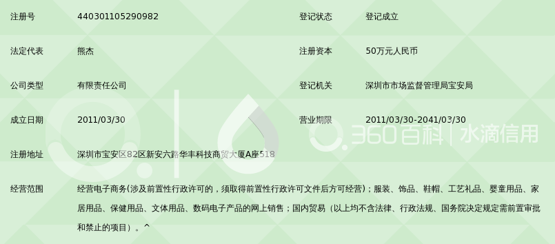 深圳爱仕德电子商务有限公司