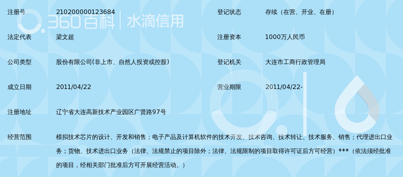 大连阿尔法模拟技术股份有限公司_360百科