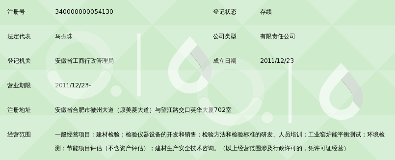 中国建材检验认证集团安徽有限公司_360百科