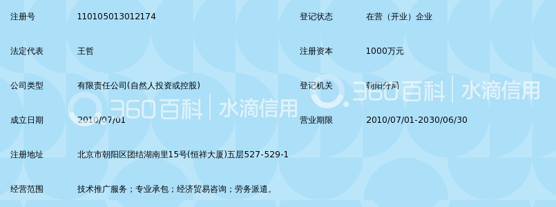 北京天宏在线网络科技有限公司_360百科