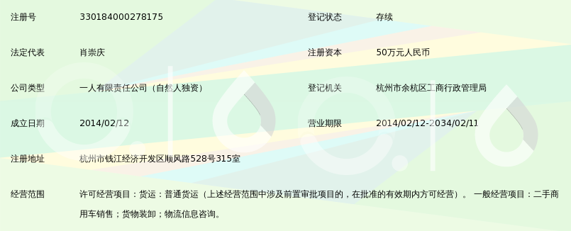 杭州智信汇物流有限公司_360百科
