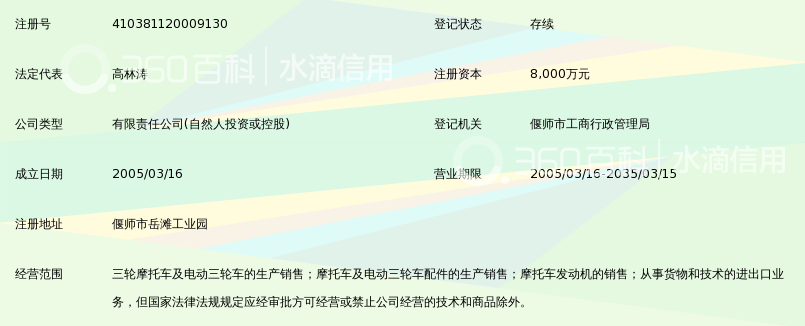 洛阳大运三轮摩托车有限公司_360百科