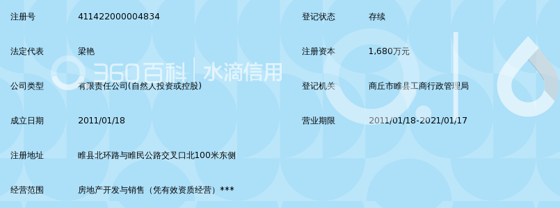 睢县金汇置业有限公司