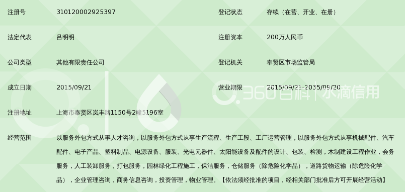 上海禹硕企业服务外包有限公司_360百科