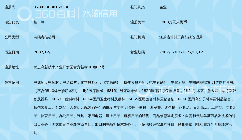 常州市恒泰华洋药业有限公司_360百科