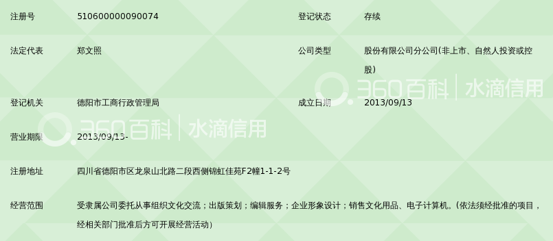 北京华图宏阳教育文化发展股份有限公司德阳分